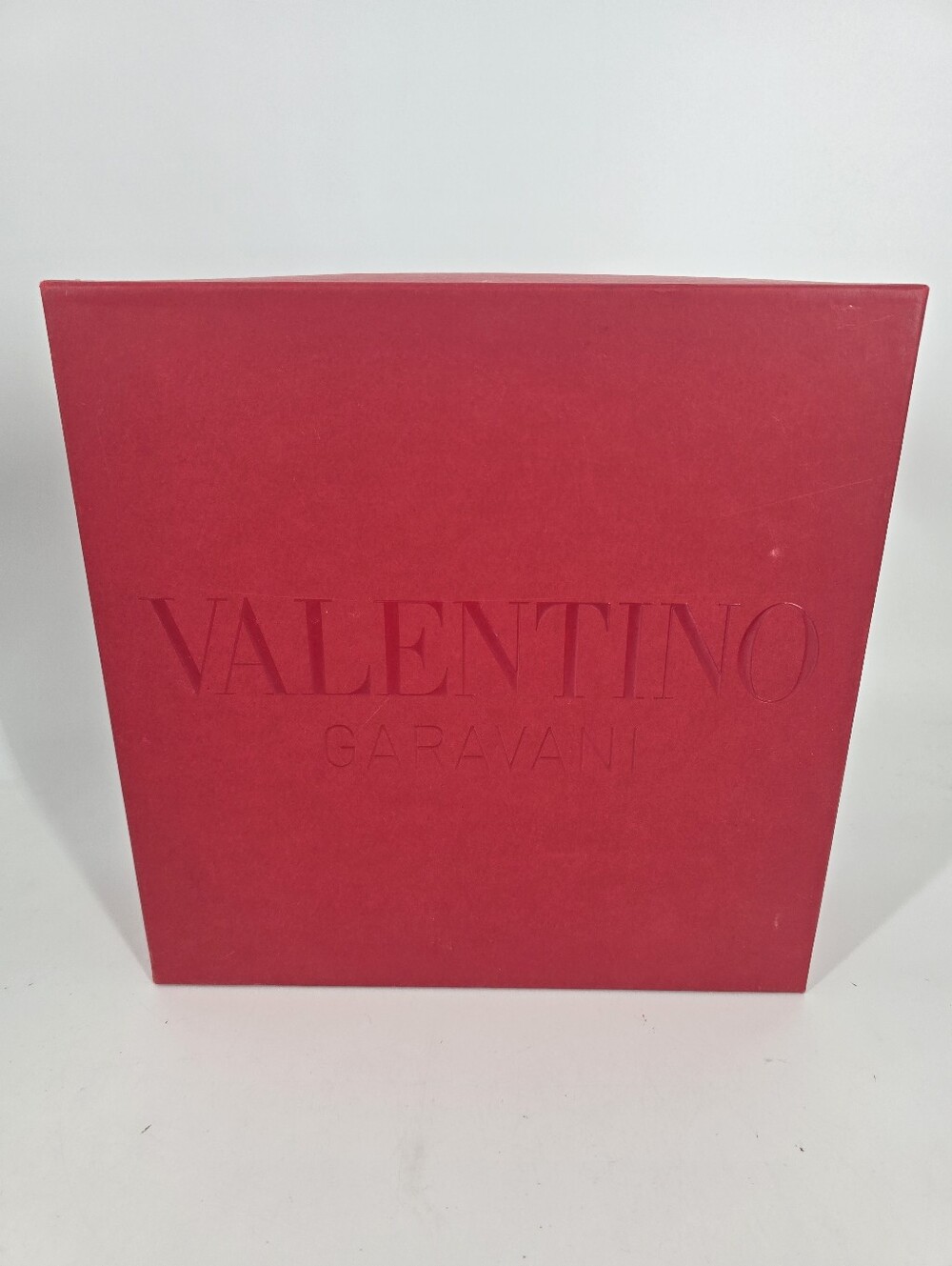 Valentino Garavani Red Empty Shoe Box with Stuffing Large